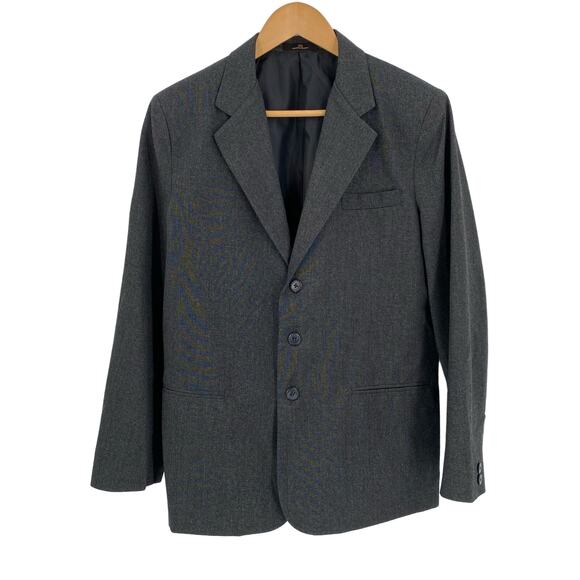 Youth boys size 18 charcoal gray blazer suit jacket Dillards Class Club - Picture 1 of 8